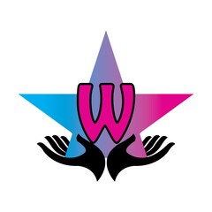 Obraz premium Plane with initial letter Travel logo vector template