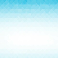 Fototapeta premium blue triangles illustration. white sky. polygonal style. eps 10