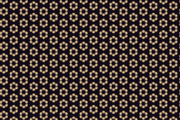 Simple and concise seamless texture glowing lamp in the dark. 