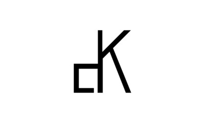 DK alphabet logo