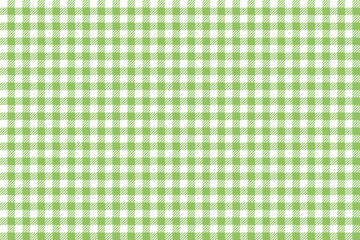 Green gingham plaid pattern, seamless.