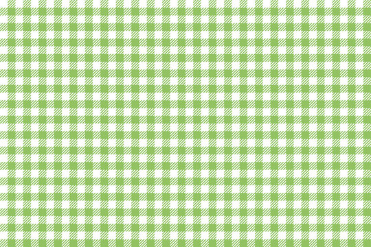 Green Gingham Plaid Pattern, Seamless.