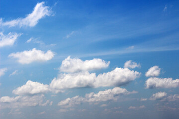 Naklejka na ściany i meble Sky clouds