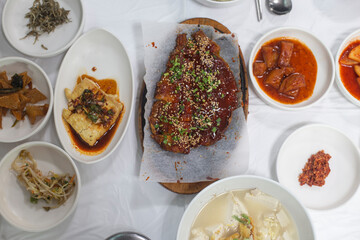 hwangtae gui is korean style Grilled Dried Pollack.