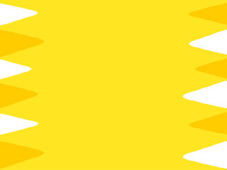 かわいいトラ柄のフレーム／手書きイラスト