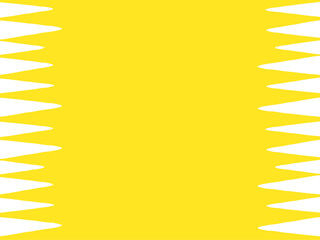 かわいいトラ柄のフレーム／手書きイラスト