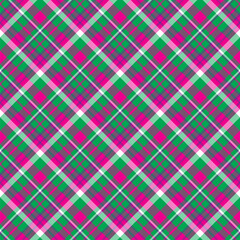 Plaid seamless pattern. Vector background of textile ornament. F