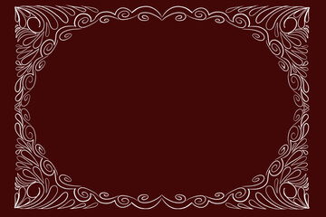 Christmas frame patterns