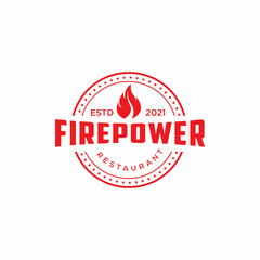 Fire flame logo vector illustration design template. Fire flame icon