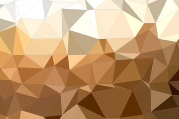 Abstract low polygon background, modern triangular mosaic