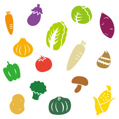 野菜　アイコンセット