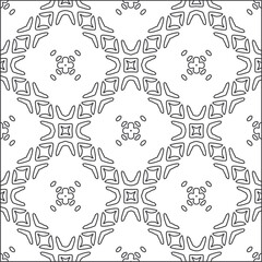 Design monochrome grating pattern,black and white patterns.Repeating geometric tiles from striped elements. black otnament.