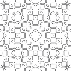 Design monochrome grating pattern,black and white patterns.Repeating geometric tiles from striped elements. black otnament.