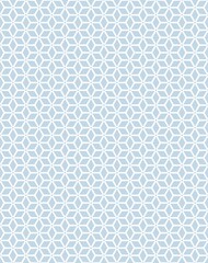 Vector mosaic texture. Seamless geometric blue background. Template for posters, textiles, notebooks, packages, postcards and other uses.