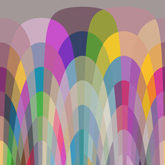 Multicolored fluid lines abstract background with stripes