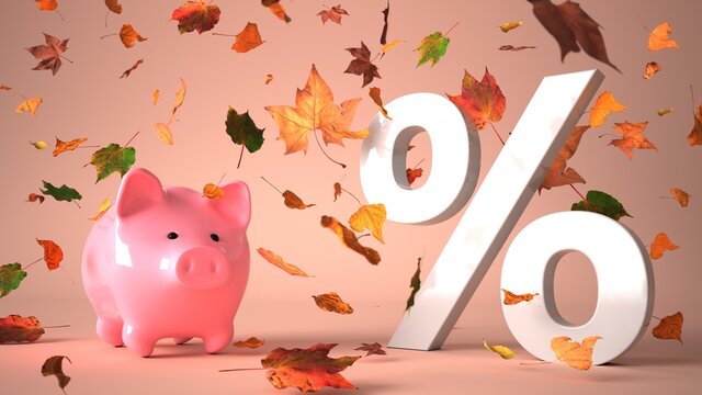 Sparangebot im Herbst