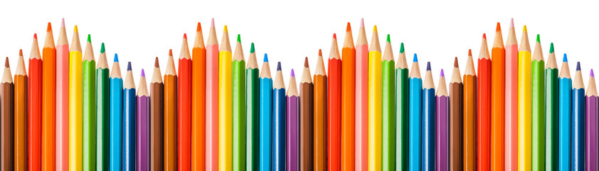 Multicolored pencils