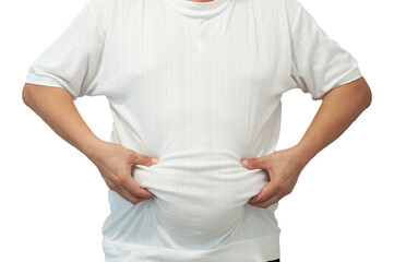 Characteristics of the belly at risk of obesity, high blood pressure, diabetes
