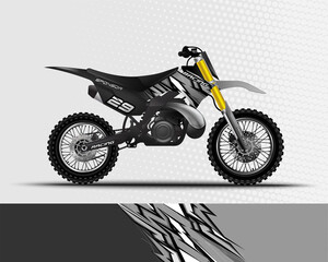 Fototapeta na wymiar Sport background abstract design for racing motorcycle motocross dirt bike