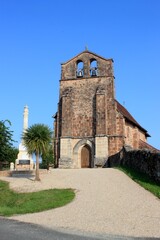 Fototapeta na wymiar Eglise de Sainte-Trie (Dordogne)