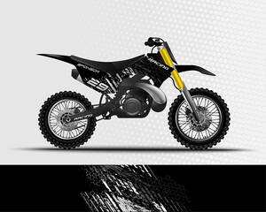 Fototapeta na wymiar Sport background abstract design for racing motorcycle motocross dirt bike