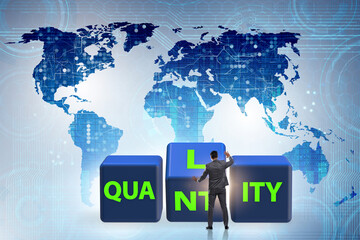 Dilemma of quantity versus quality