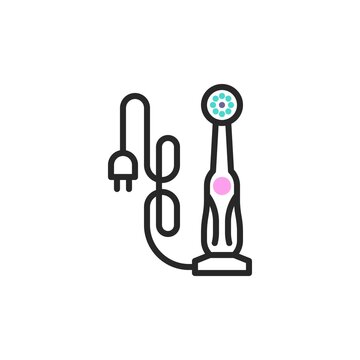electric face massager with plug clip art preview