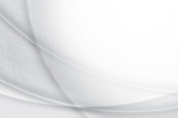 Abstract white and gray color, modern design background with geometric shape. Vector illustration.