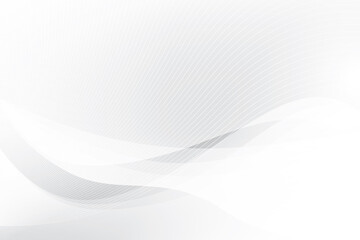 Abstract white and gray color, modern design background with geometric shape. Vector illustration.