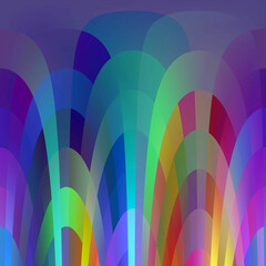 Colorful shapes design abstract colorful background with lines