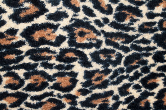 Fabric Fur Leopard Animal Print Background