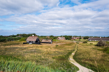 landscape with a house