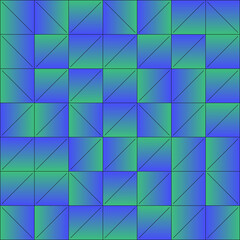 Obraz premium Duotone Abstract Vector Pattern Design