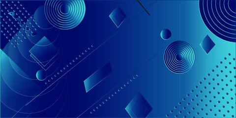 Blue Abstract Background With Lines