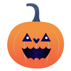 Halloween jack o lantern pumpkin vector