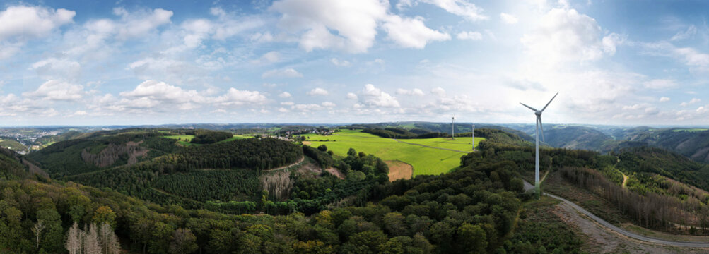 Windkraftanlagen im Sauerland