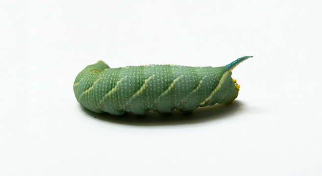 Mimas tiliae, the lime hawk-moth, is a of the family Sphingidae. Large green caterpillar before pupation.