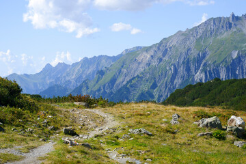 Fototapeta na wymiar mountain landscape in summer
