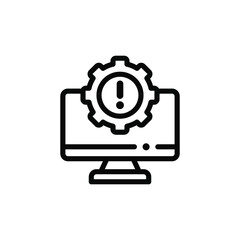 IT help desk customer support vector