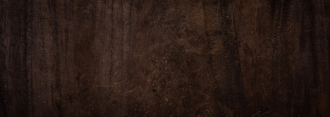 Old dark wooden texture may used as background