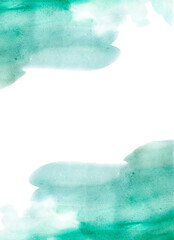abstract blue grunge style on white paper background