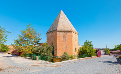 Fototapeta premium Seyyid Mansur Baba Tomb (Turbe) in Harput Town of Elazig Province, Turkey