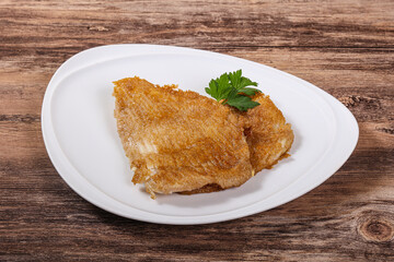 Roasted delicous seafood - stingray wings