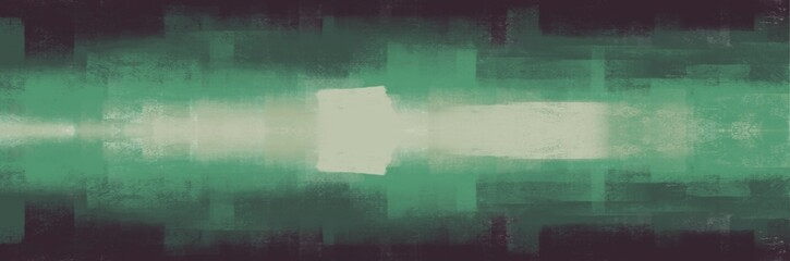 Abstract painting art with gradient green and brown paint brush for presentation, website background, banner, wall decoration, or t-shirt design.
