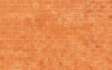 Obraz premium Orange old brick wall background