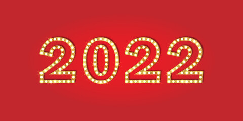 New Year 2022. Merry Christmas. Year of the tiger.