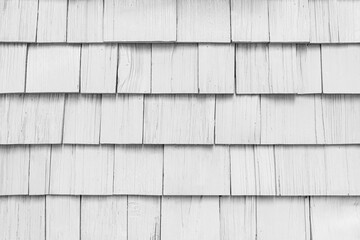 White old wooden wall pattern and background seamless