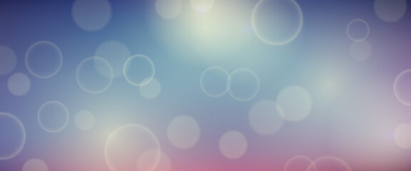 Abstract background with blur bokeh light effect