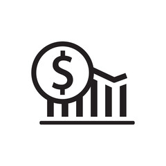 business chart report icon