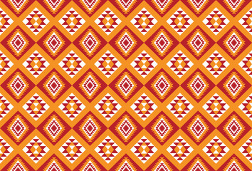 Geometric ethnic oriental ikat pattern traditional Design for background,fabric,wrapping,clothing,wallpaper,Batik,carpet,embroidery style.